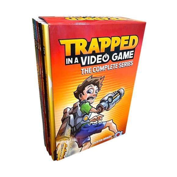 Trapped in a Video Game The Complete Series #1-5 Paperback Books - Picture 2 of 12